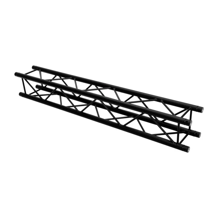 ALUTRUSS QUADLOCK ROAD S6082-3000 4-Punkt-Traverse mit schwarzer strukturierter Pulverbeschichtung