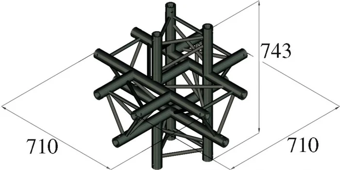 ALUTRUSS TRILOCK S-PAC-61 6-Weg-Stück