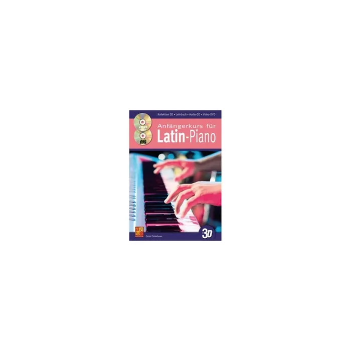 Anfängerkurs für Latin Piano in 3D (+CD +DVD)