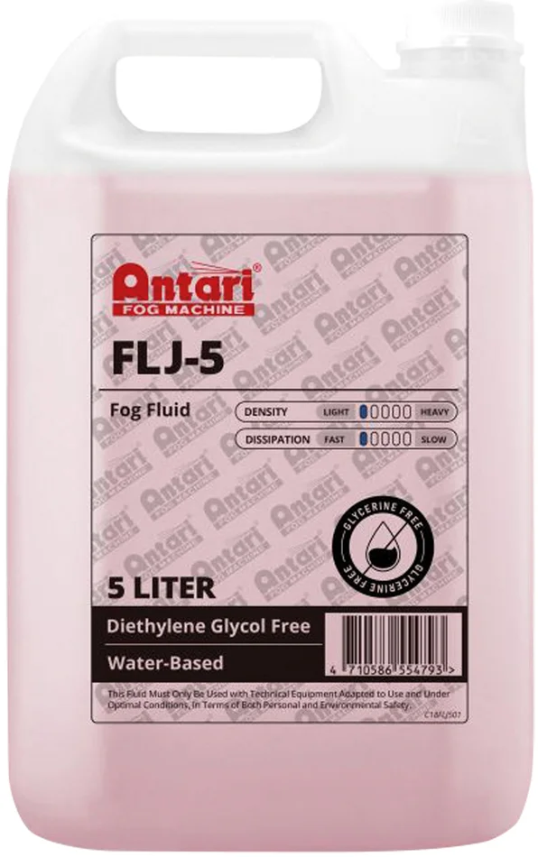 ANTARI FLJ-5 Nebelfluid 5 Liter – sehr geringe Dichte