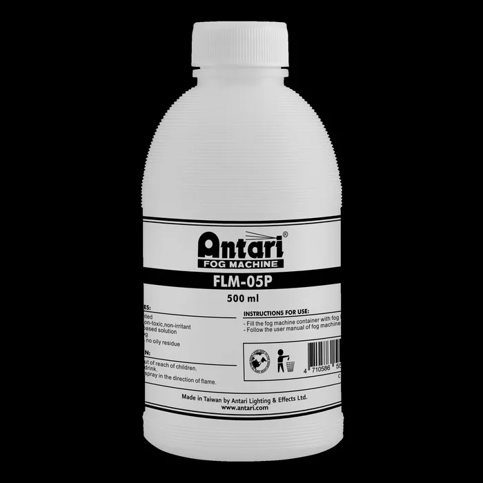ANTARI FLM-05P Fog Liquid 0.5 L for MB-20 / FT-21 Gebrauchsfertig