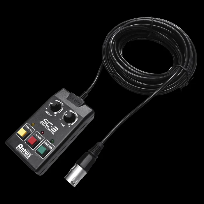 ANTARI SC-3 Remote Fernbedienung für SW-300, S-500(L) mit Lautstärke, Lüfter-drehzahl und Timer