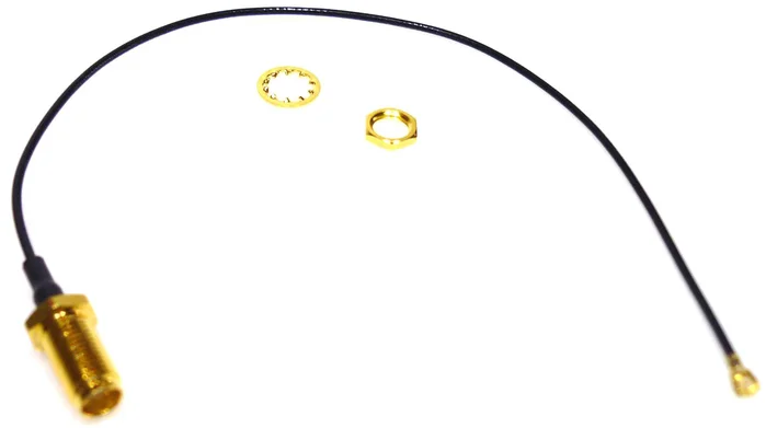 Antennenbuchse (SMA) inkl. Kabel/U.FL Stecker