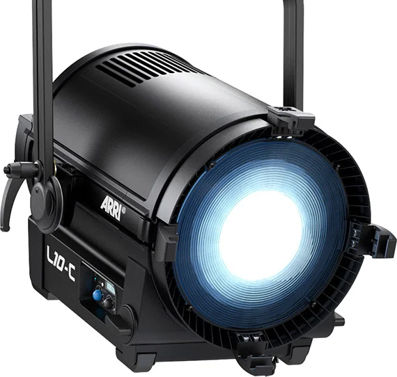 ARRI L10-C, Fresnel, P.O., RGBW, schwarz, ohne Stecker