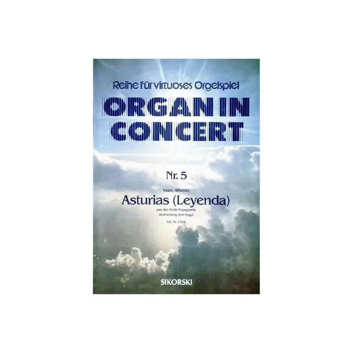Asturias Leyenda für E-Orgel