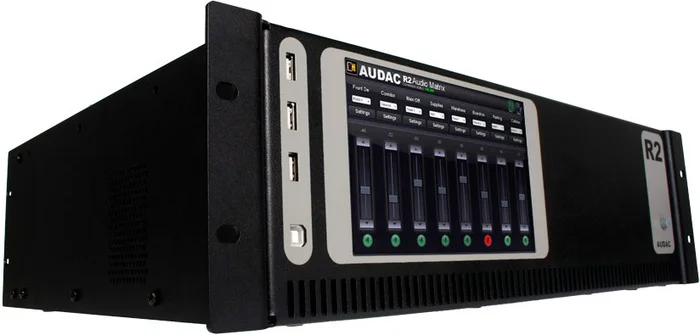 Audac R2 DIS – 7″ Touchscreen Display Kit für R2 Audio Matrix