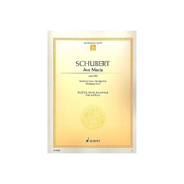 Ave Maria op.52,6 für Flöte