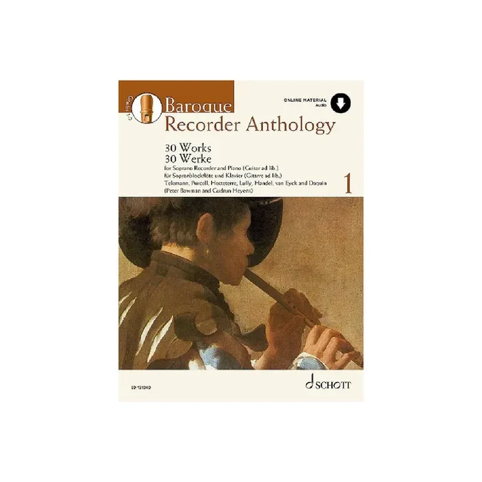 Baroque Recorder Anthology vol.1 (+Online Audio)