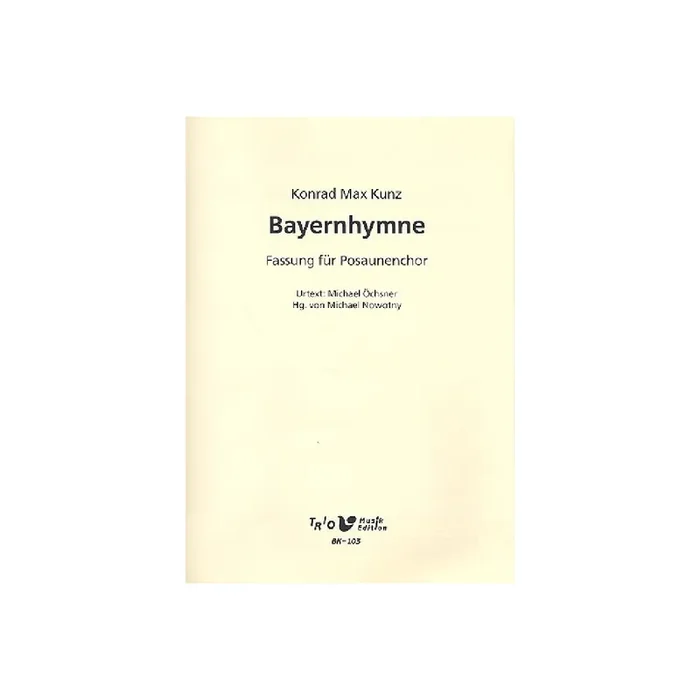 Bayernhymne für Posaunenchor