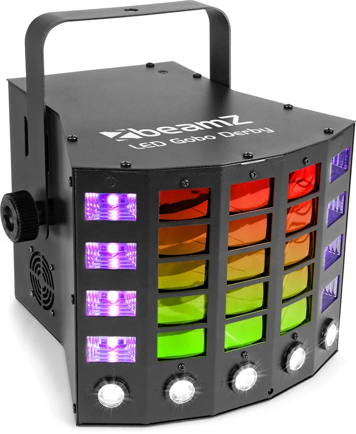 beamZ Gobo Derby mit UV und Stroboskop