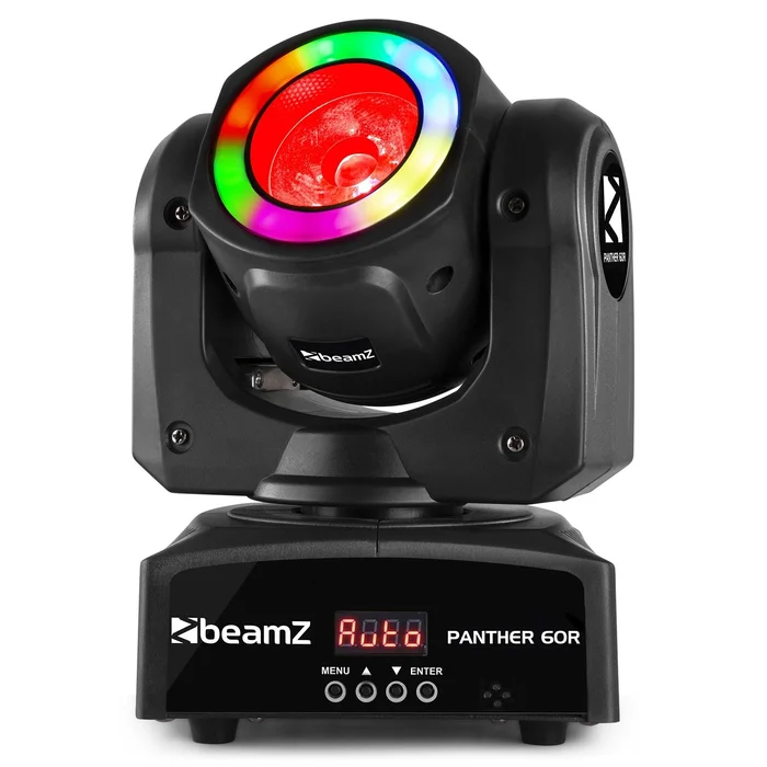 BeamZ Panther 60R – LED Beam Movinghead mit LED-Ring
