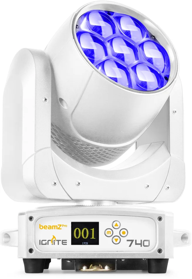 beamZ Pro IGNITE740WH LED Wash Moving Head mit Zoom
