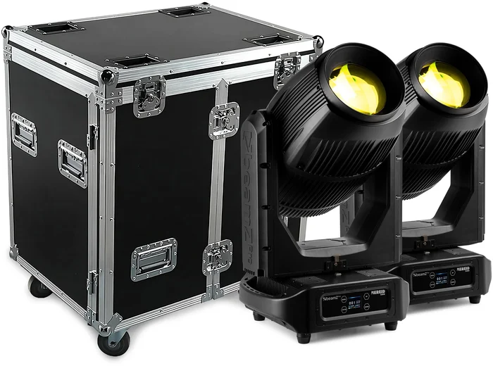 beamZ Pro Nereid500 Hybrid Outdoor Moving Head 2 Stück im Flightcase