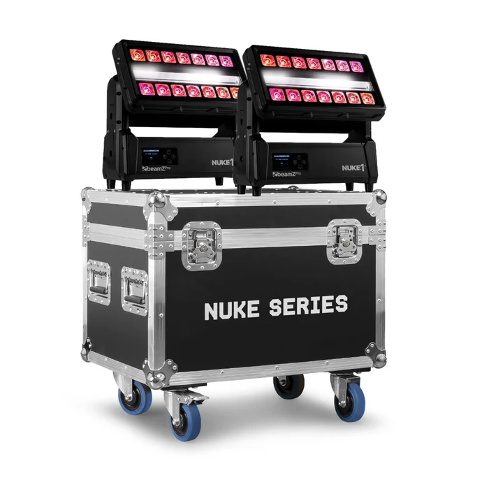 BeamZ Pro Nuke1 – IP65 Outdooor Moving Strobe Tourset 2
