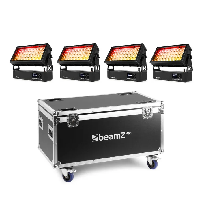 BeamZ Pro StarColor 540Z Zoom Tourset 4 – 4 Stück mit Case
