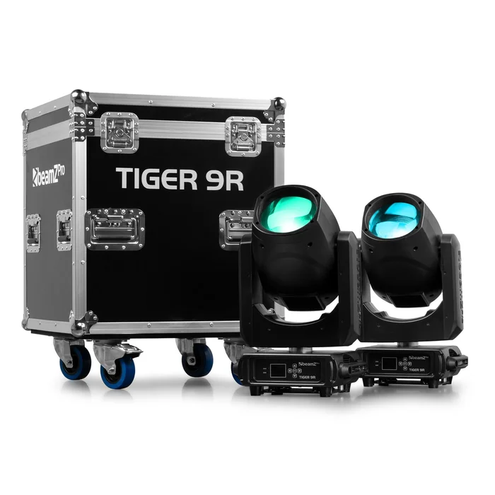 BeamZ Pro Tiger 9R 260W Beam Moving Head Tourset