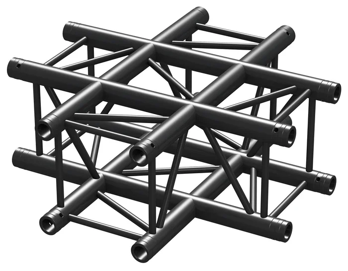 BeamZ Professional P30-C41B Truss 4-Wege Kreuzstück Black