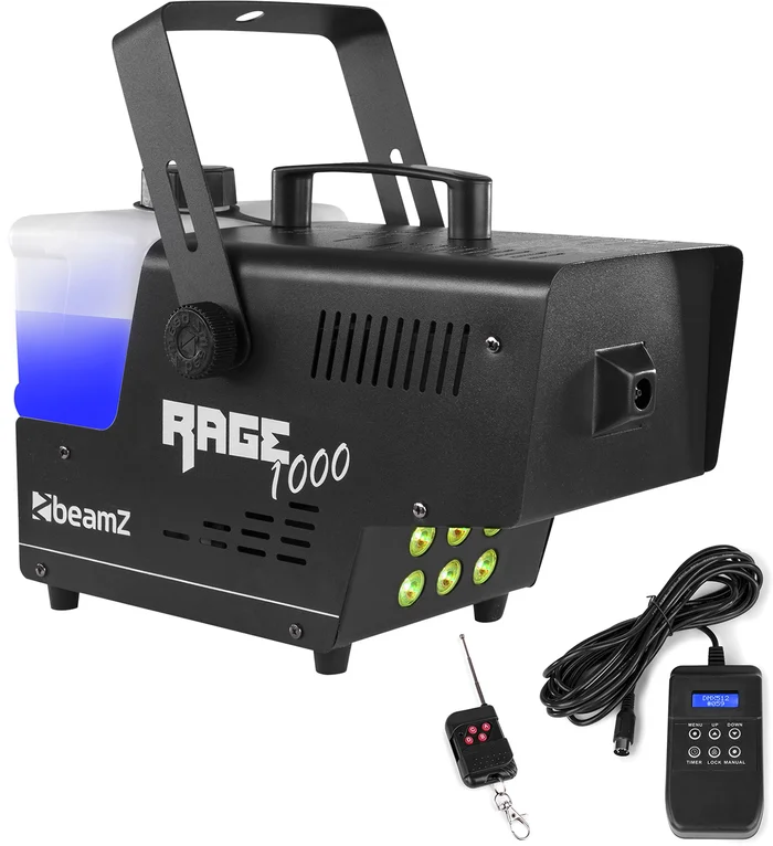 beamZ Rage 1000LED Nebelmaschine mit Timer-Steuerung