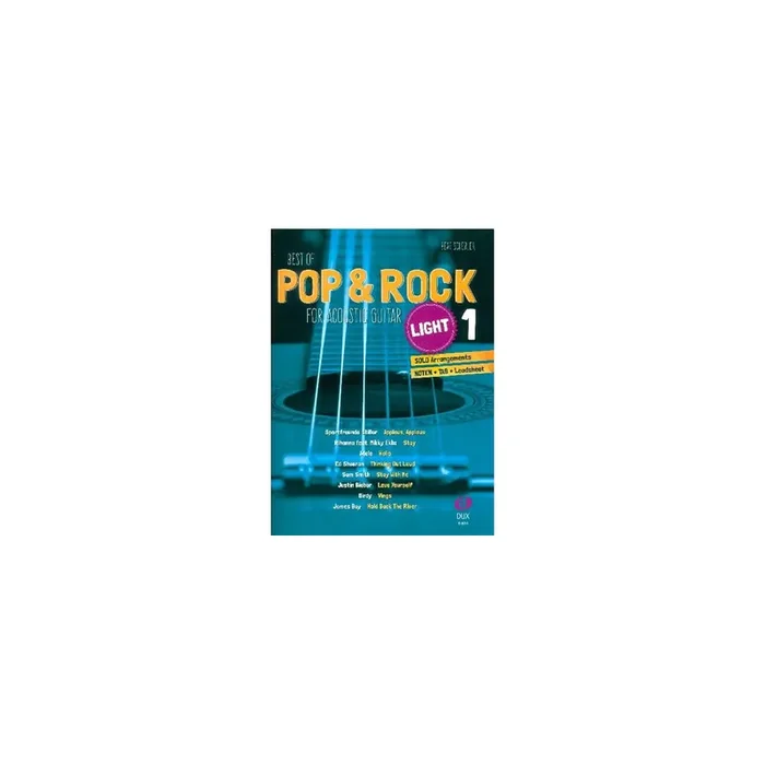 Best of Pop & Rock light for Acoustic Guitar vol.1