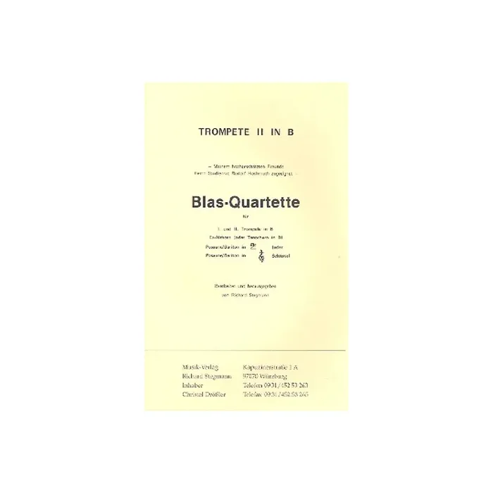 Blas-Quartette