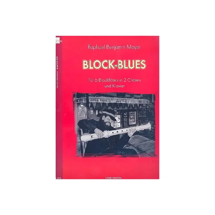 Block-Blues für 6 Blockflöten (SSATTB)