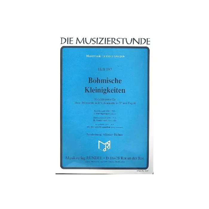 Böhmische Kleinigkeiten für Oboe (Klarinette),