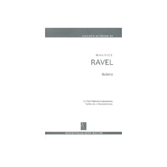 Bolero für flexibles Ensemble