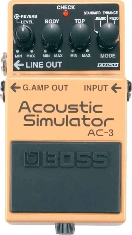 BOSS AC-3 Acoustic Simulator – Effektpedal