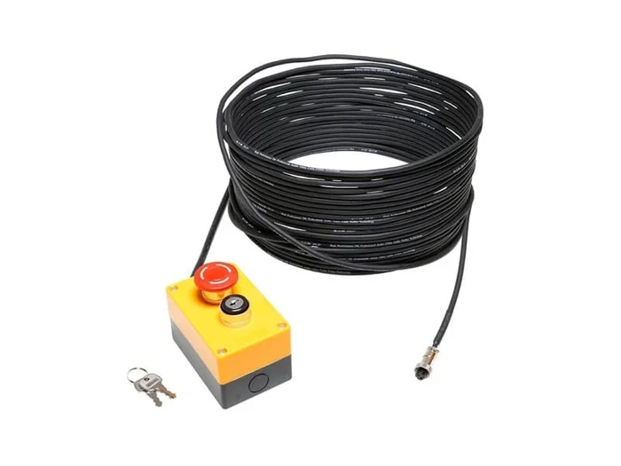 Cameo EKS 20 M – Not-Aus mit Schlüsselverriegelung und 20 m Kabel