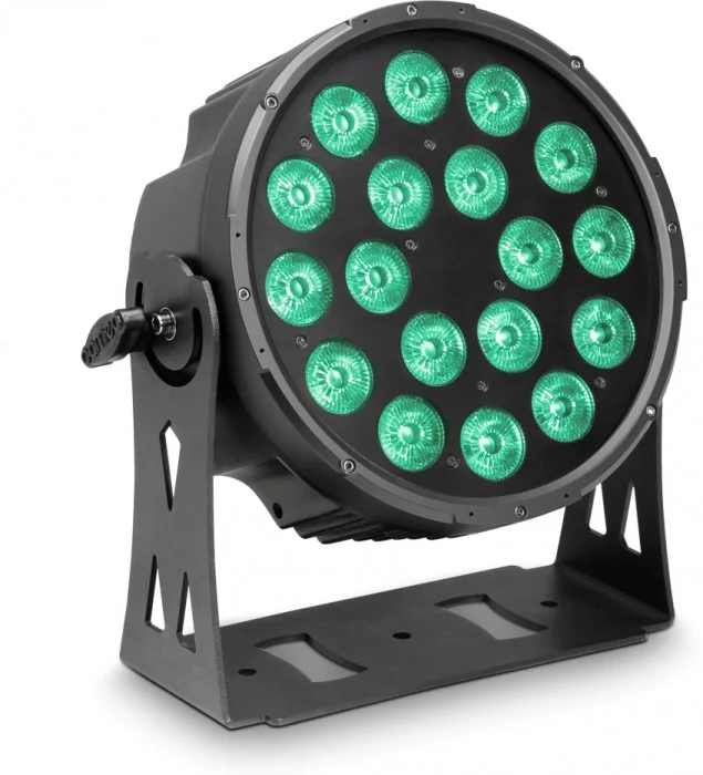 Cameo FLAT PRO 18 18 x 10 W FLAT LED RGBWA PAR Scheinwerfer in schwarzem G