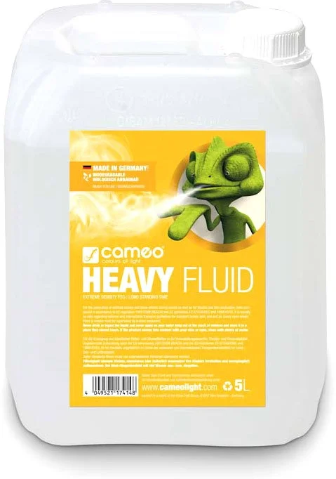Cameo HEAVY FLUID 5L Nebelfluid mit sehr hoher Dichte und Standzeit 5l