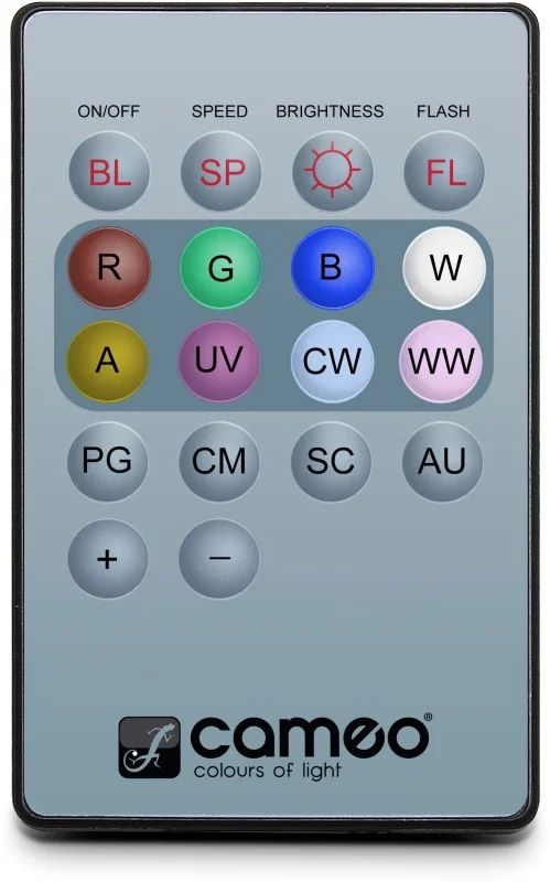 Cameo Q-SPOT REMOTE 2 Infrarot Fernbedienung für Q-SPOTS (V2)