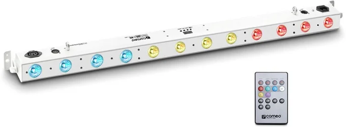 Cameo TRIBAR 200 IR WH 12 x 3 W TRI LED Bar mit IR-Fernbedienung, weiß