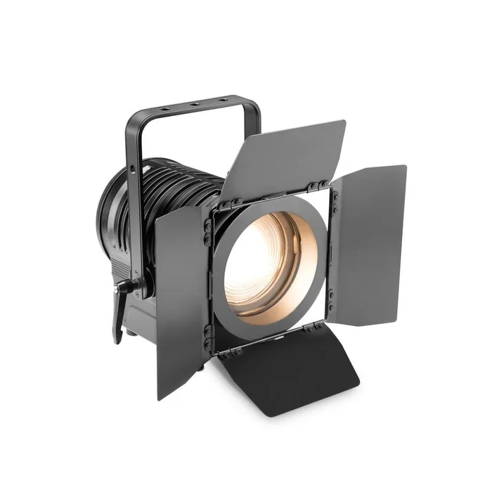 Cameo TS 200 WW – Theater-Spot mit Fresnel-Linse und warmweißer 180 W LED in schwarzem Gehäuse