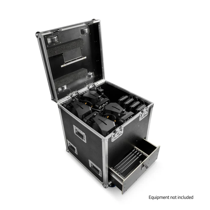 Cameo ZENIT B200 CASE 4PC – Charging Flightcase für 4 ZENIT B200