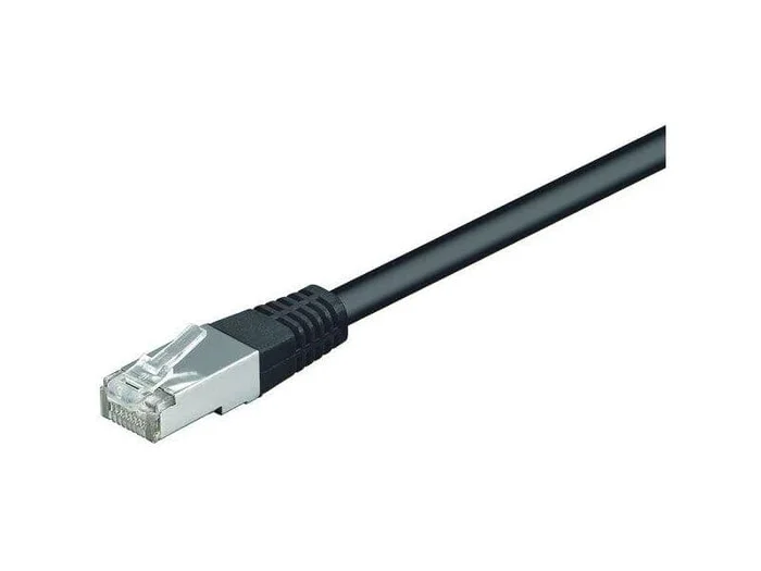 CAT 5e Netzwerkkabel, 2xRJ45 St. folien+geflechtgeschirmt 7m