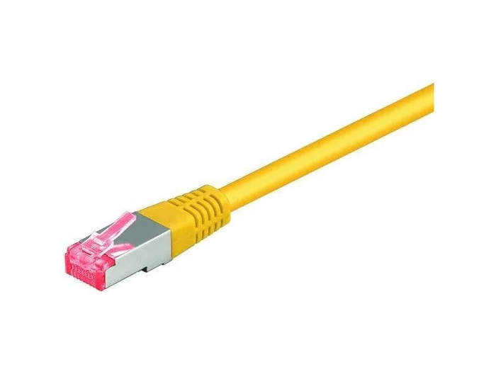 CAT 6 Netzwerkkabel Lose Ware, 2xRJ45 St. PIMF + geflechtgeschirmt 20m