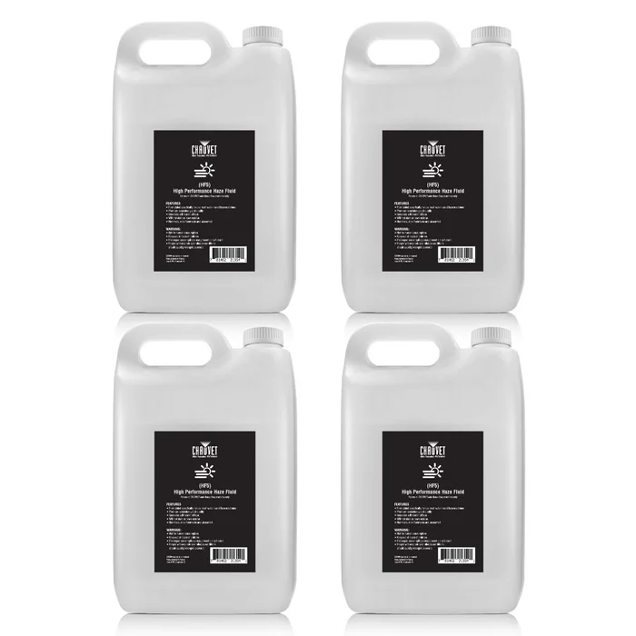 Chauvet Professional HHF5X4 High Performance Haze Fluid – 4x 5 liters