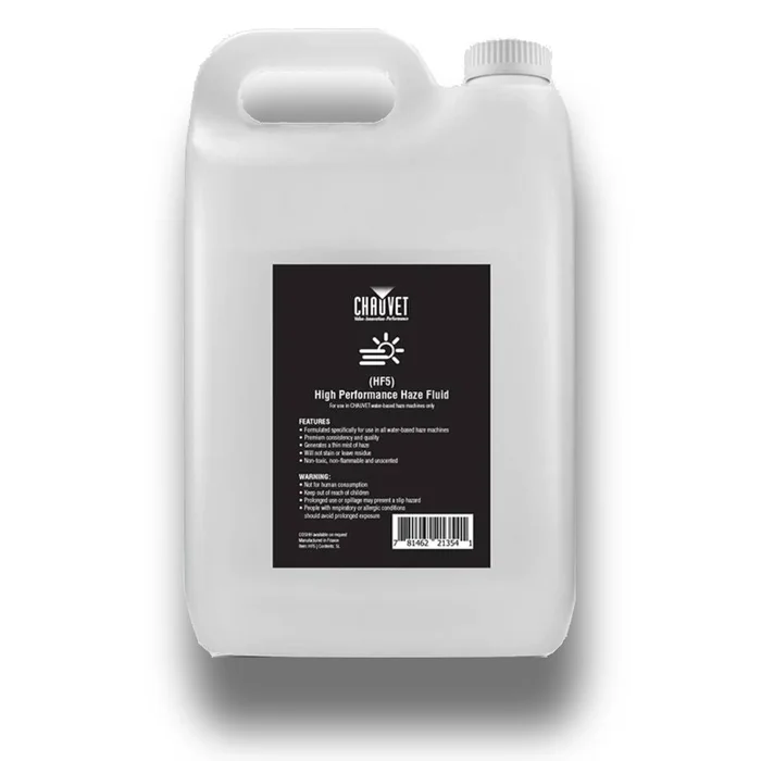 Chauvet Professional High Performance Haze Fluid 1 x 5 Liter