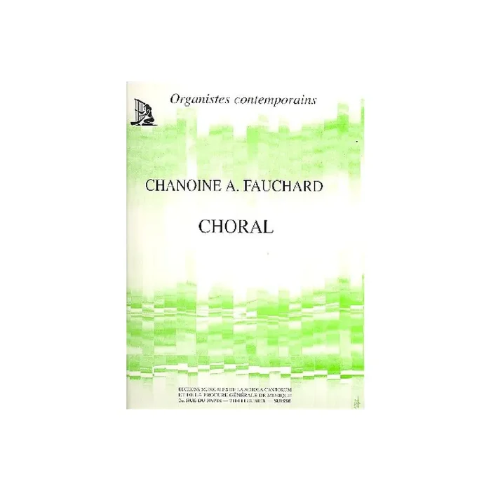 Choral pour orgue