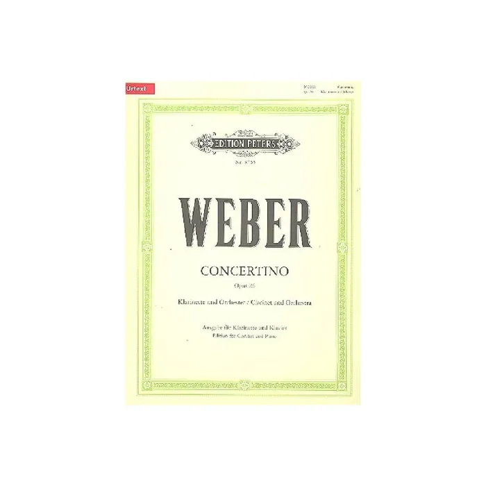 Concertino op.26 für Klarinette und Orchester