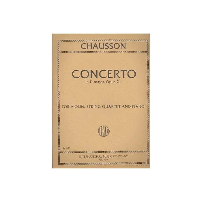 Concerto D major op.21 for violin,