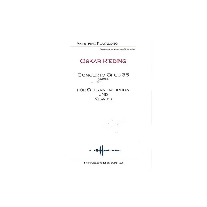 Concerto e-Moll op.35 (+CD)