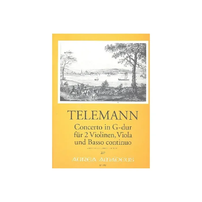 Concerto G-Dur für 2 Violinen,