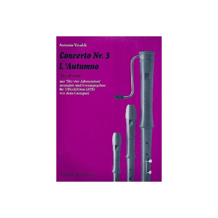 Concerto Nr.3 aus Die vier Jahreszeiten