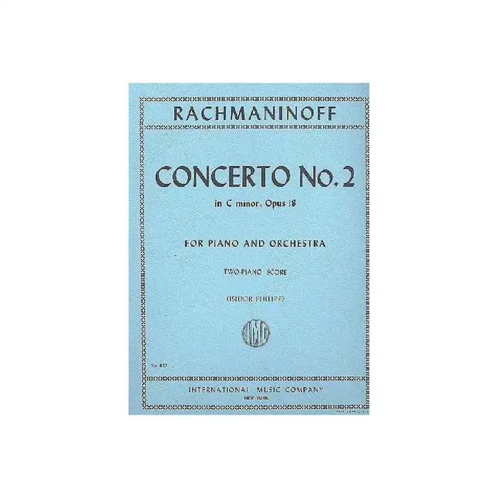 Concerto op.18 no.2 in c Minor for piano and orchestra