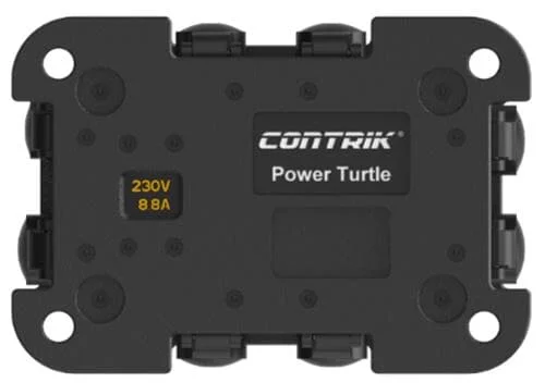 CONTRIK CPVT7RT-M – Power Turtle – powerCON® TRUE1® TOP – IP65 – V/A Display