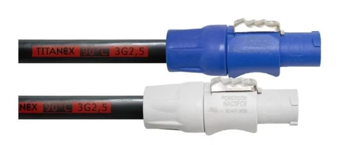 Cordial CFCA 1 FCB 25 – 1,0 m NEUTRIK Powercon® A / Powercon® B