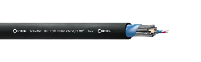 Cordial CMS12 Studio Multicore – 12-Kanal Studio Multicore – Laufmeterpreis