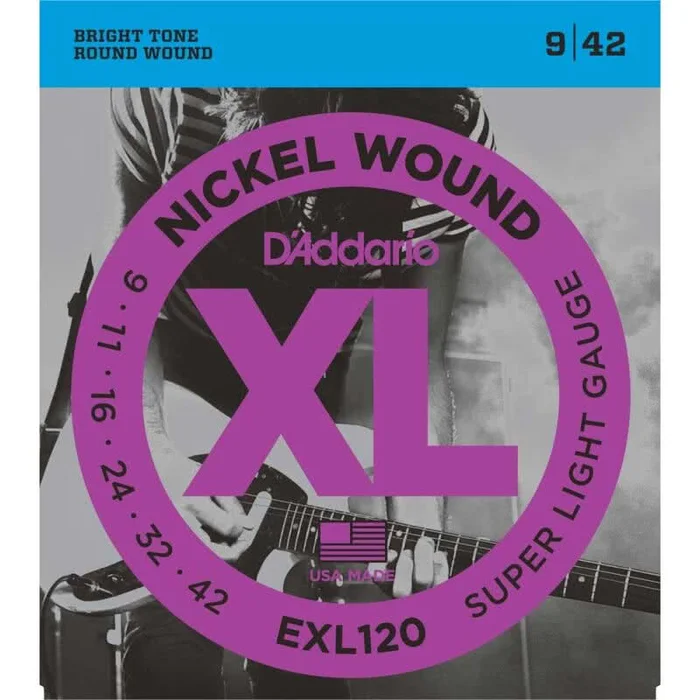 D’Addario EXL 120 Nickel Wound – 09 – 42